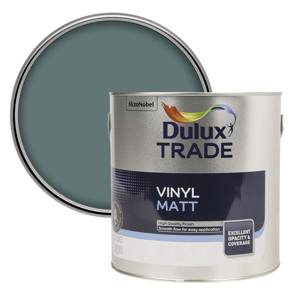 Dulux Vinyl Matt Colour Futures Emulsion Paint Neptune Seas
