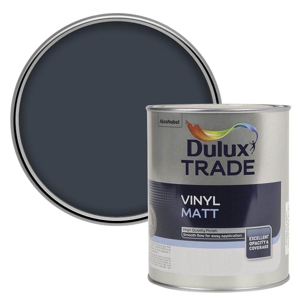 Dulux Vinyl Matt Colour Futures Emulsion Paint Sapphire Splendor 1L