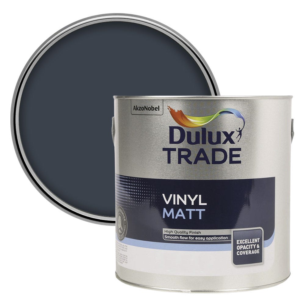 Dulux Vinyl Matt Colour Futures Emulsion Paint Sapphire Splendor 2.5L