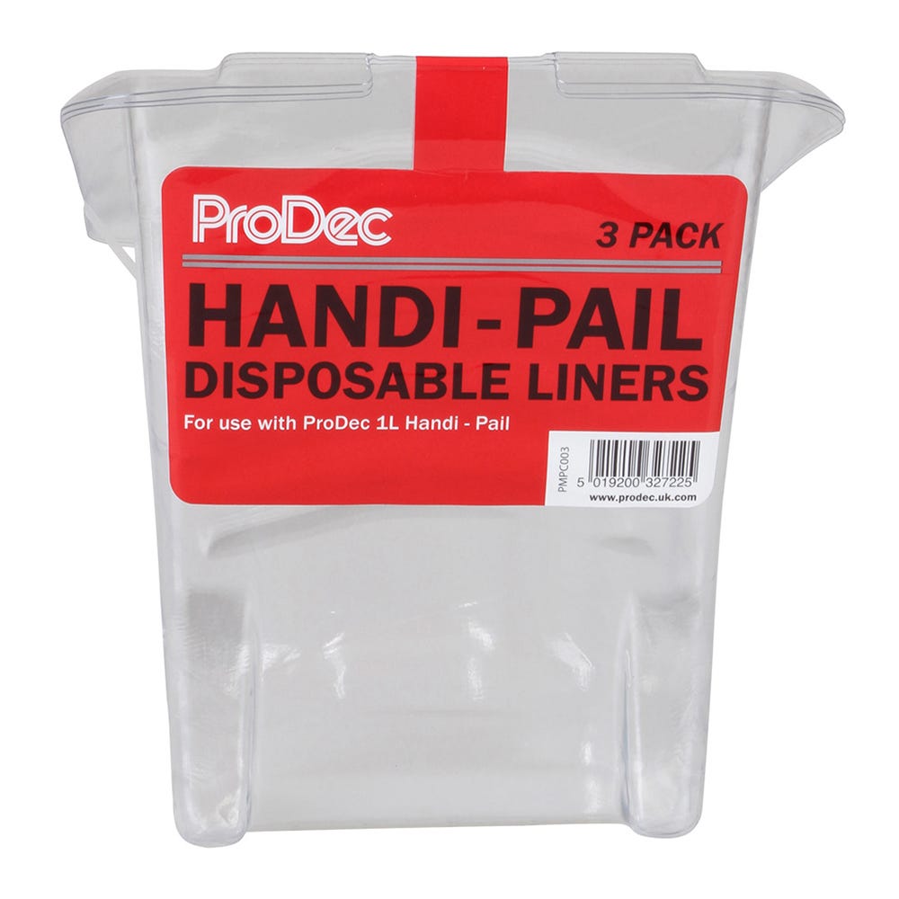 Prodec Handi-Pail Liners Pack of 3
