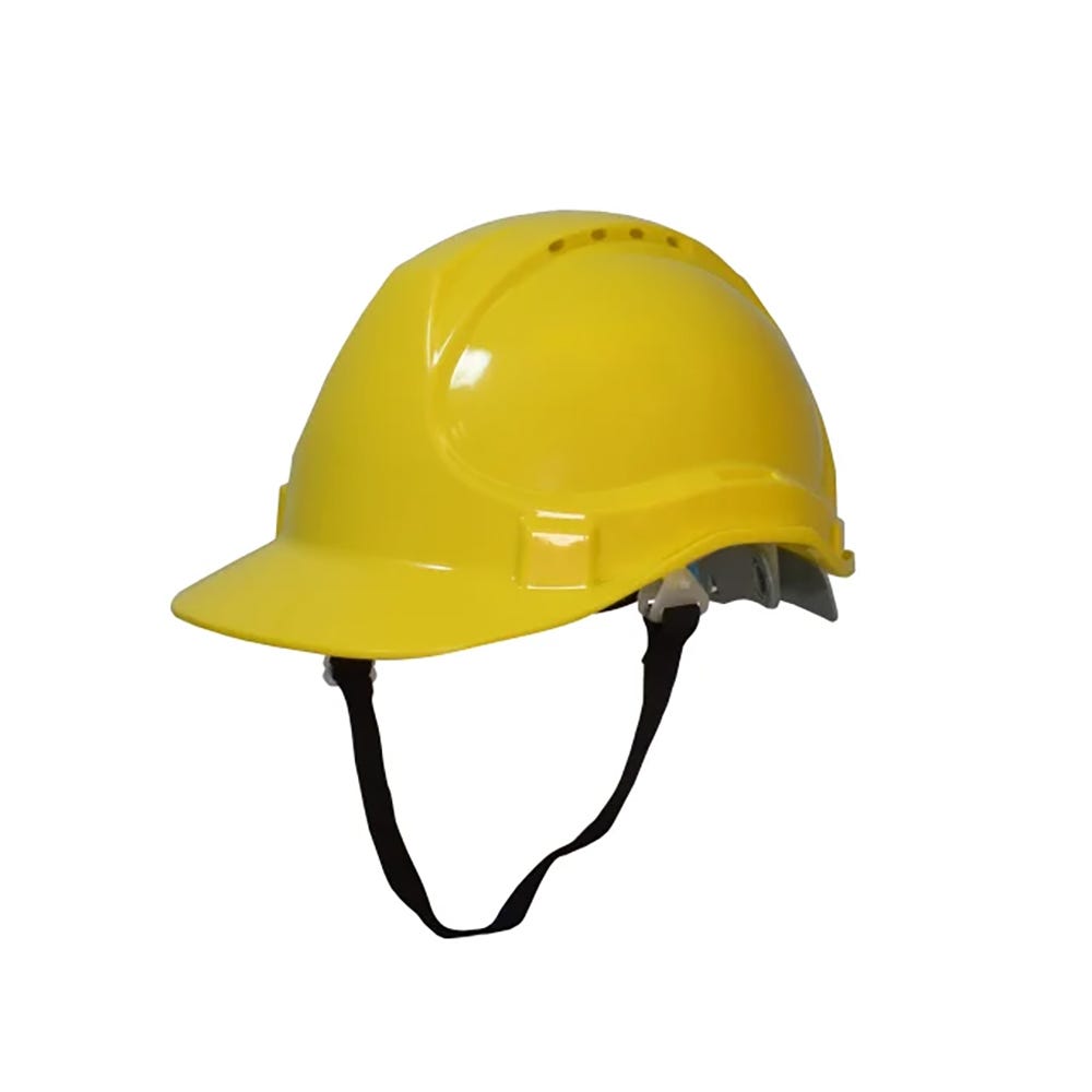 Scan Deluxe Safety Helmet Yellow