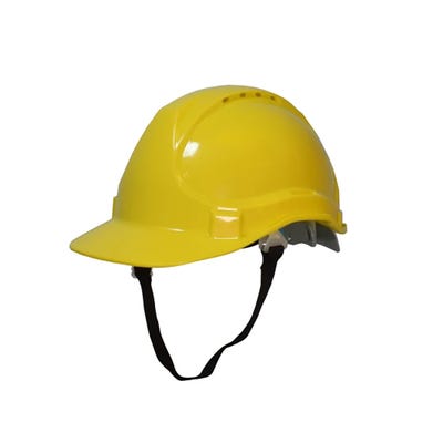 Scan Deluxe Safety Helmet Yellow