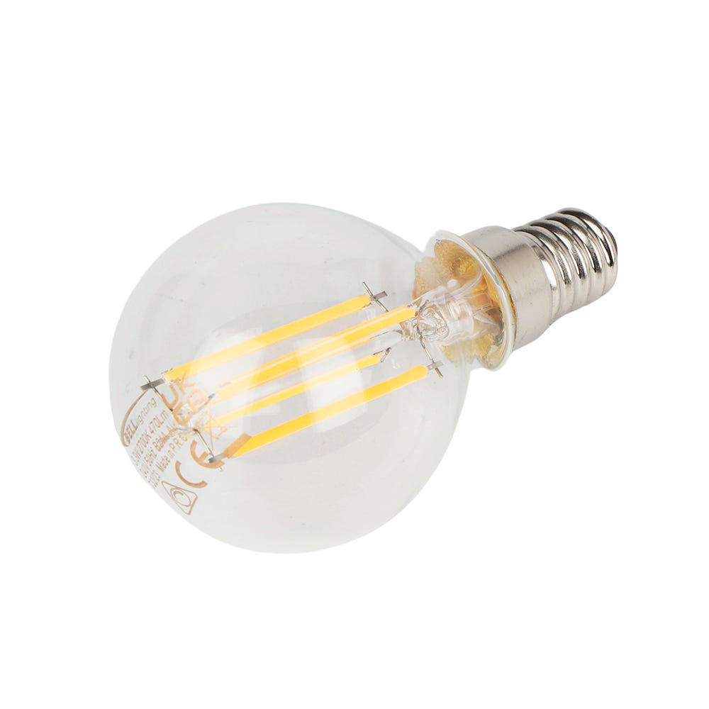 Bell Lighting 3.3W LED Filament Lamp Round Warm White Dimmable SES
