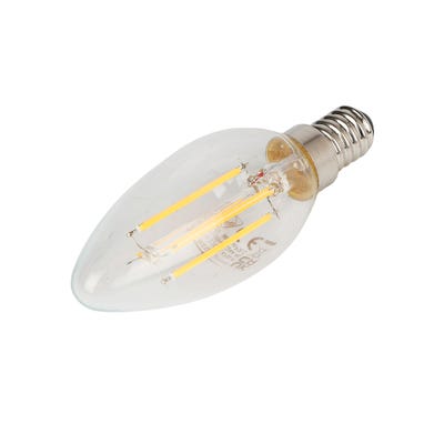 Bell Lighting 3.3W LED Filament Candle Lamp Warm White Dimmable SES