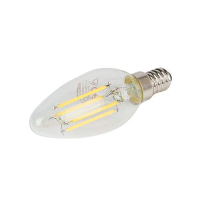 Bell Lighting 3.3W LED Filament Candle Lamp Cool White Dimmable SES