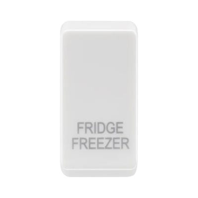 BG Grid Rocker Switch Cover Fridge Freezer White RRFFW-01