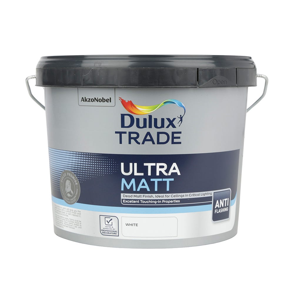 Dulux Trade Ultra Matt White 3L