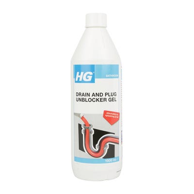 HG Drain and Plug Unblocker Gel 1L