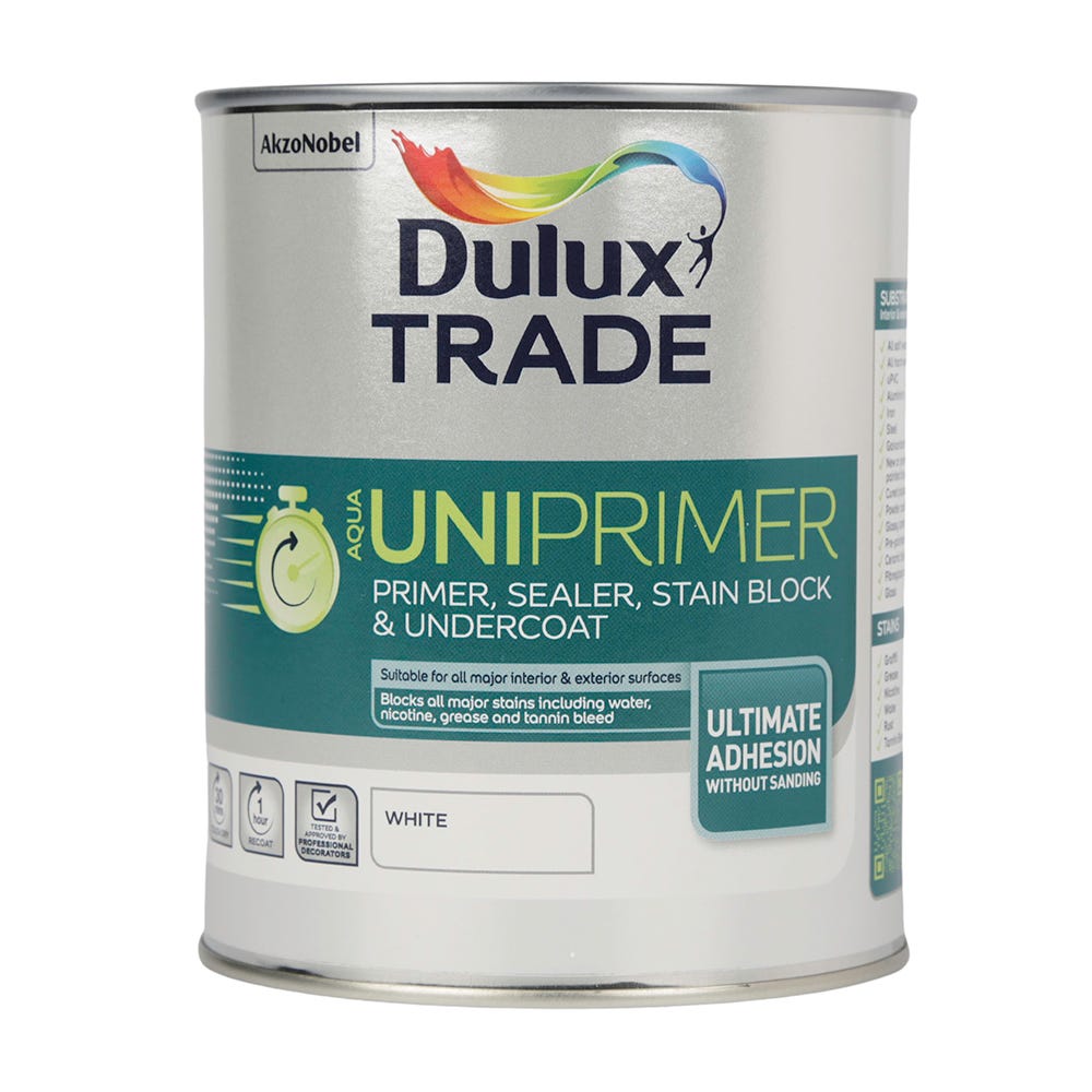 Dulux Trade Aqua Uniprimer White 1L