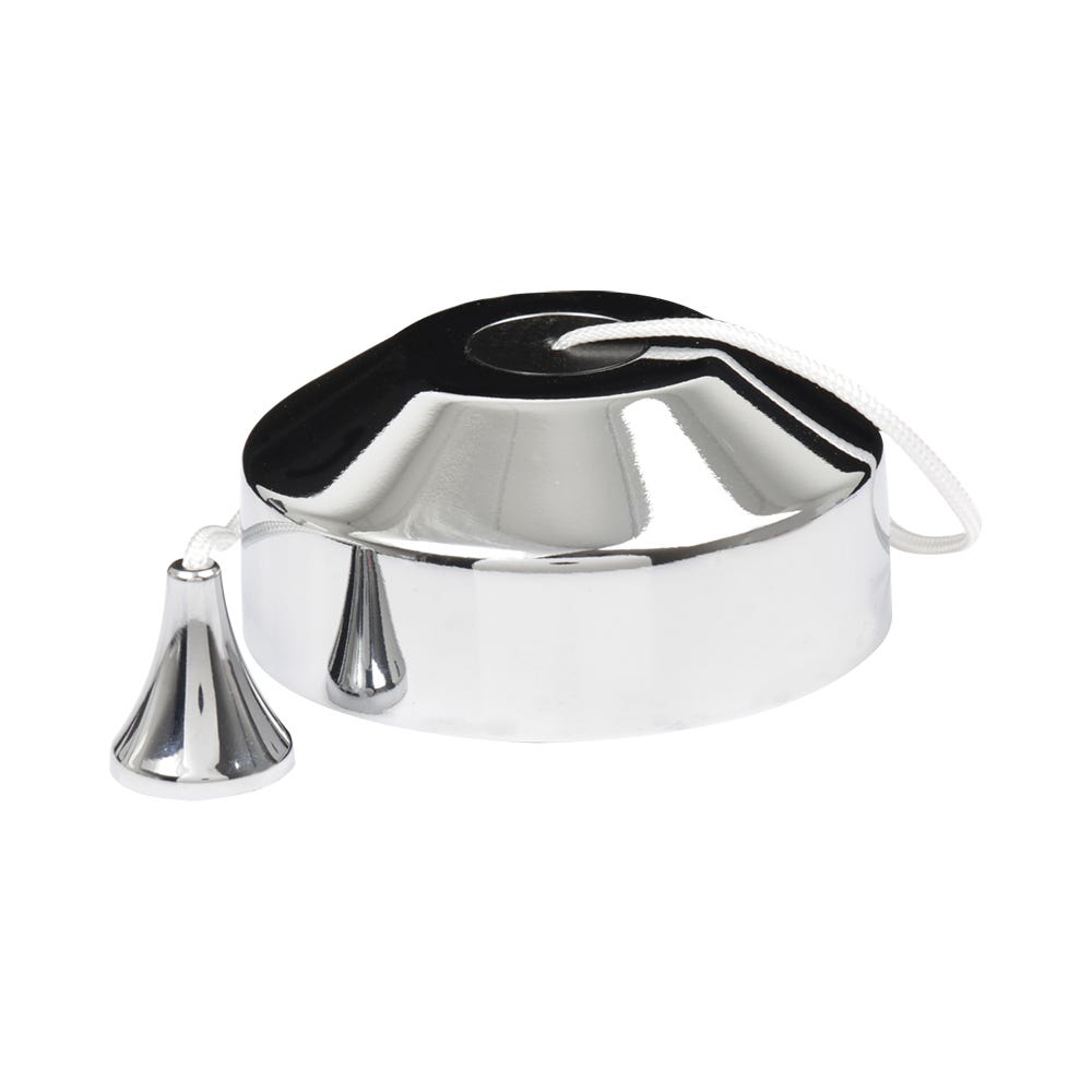 Knightsbridge 10AX 2 Way Pull Cord Switch Polished Chrome 8300PC