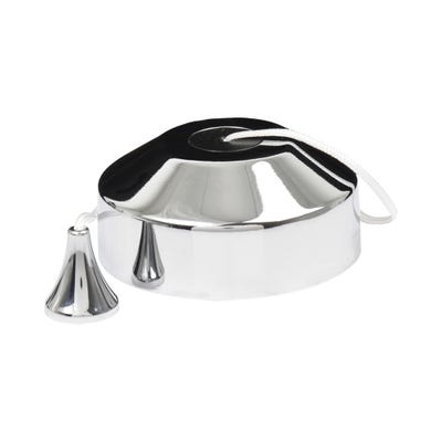 Knightsbridge 10AX 2 Way Pull Cord Switch Polished Chrome 8300PC