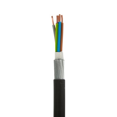 2.5mm 5 Core Armoured Cable Per Metre SWA XLPE