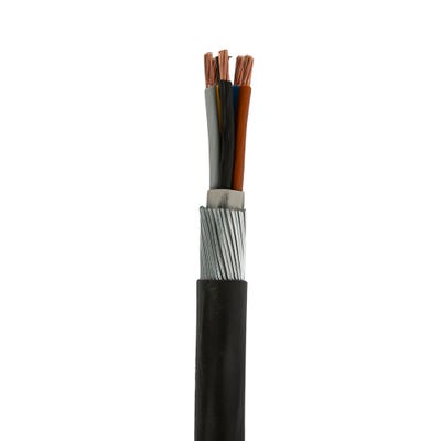 10mm 5 Core Armoured Cable Per Metre SWA XLPE