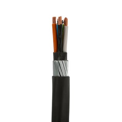 25mm 5 Core Armoured Cable Per Metre SWA XLPE