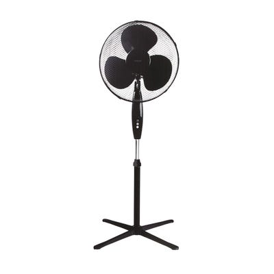 Airmaster 16'' 45W 3 Speed Pedestal Fan Black PF16NBLK