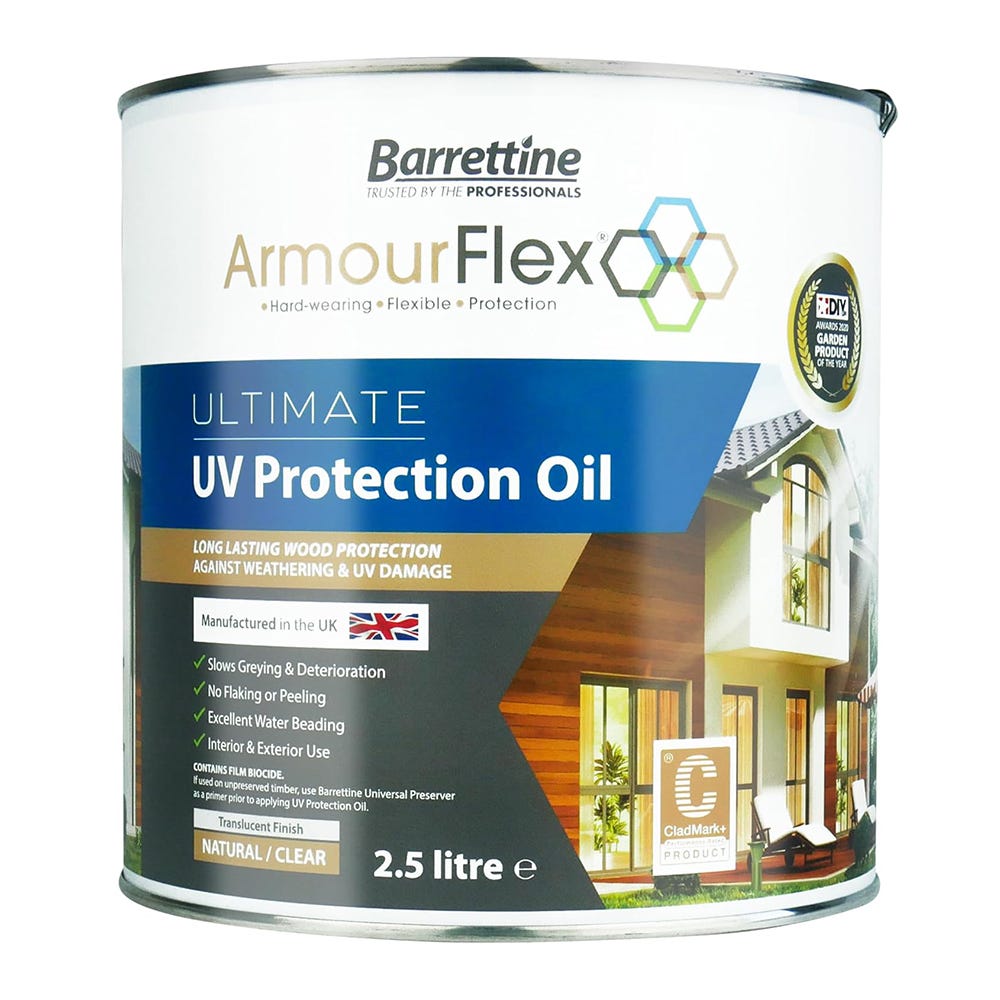 Barrettine Armourflex Ultimate UV Protection Wood Oil 2.5L