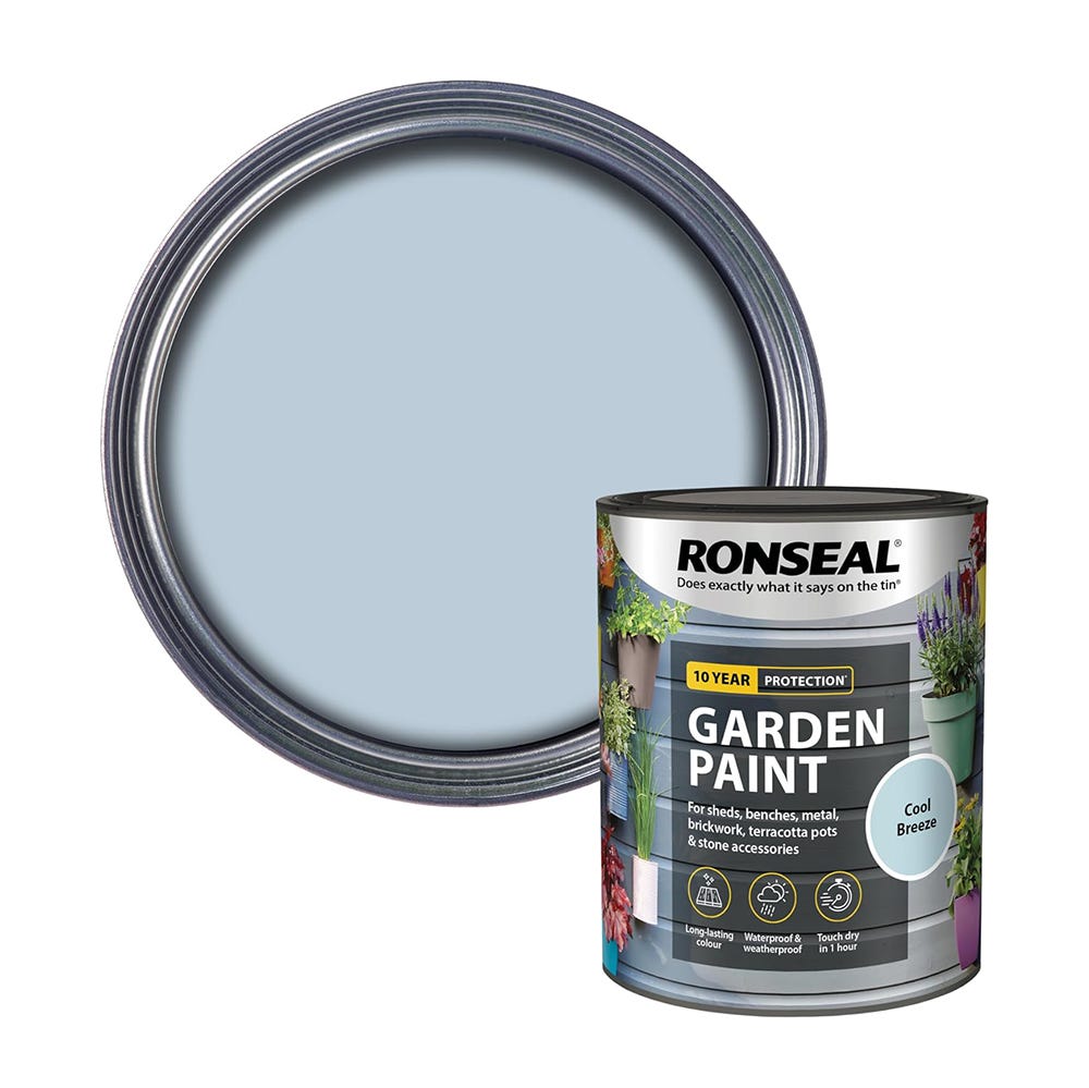Ronseal Garden Paint Cool Breeze 750ml
