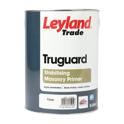 Leyland Trade Truguard Stabilising Masonry Primer Clear