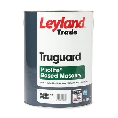 Leyland Trade Truguard Pliolite Masonry Paint 5L
