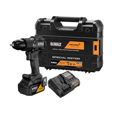 DeWalt McLaren F1 DCD86MP1T 18V XR Brushless Combi Drill & 1 x 5Ah Battery