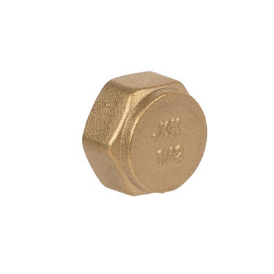 Compression Brass Cap 13mm