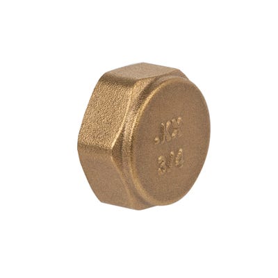 Compression Brass Cap 19mm