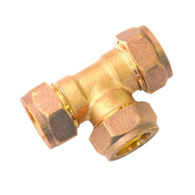 Compression Equal Tee 15mm