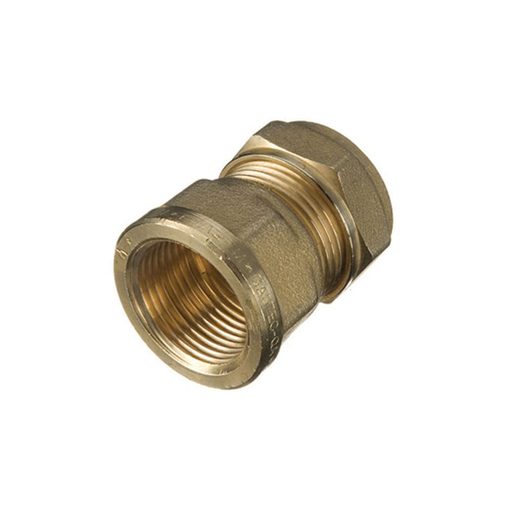Compression Female Coupling 15mm x ½''