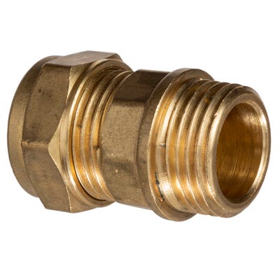 Compression Male Coupling 15mm x ½''