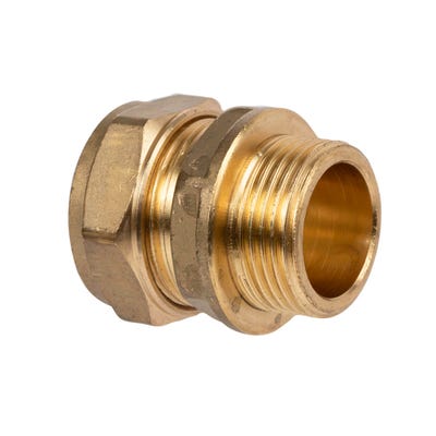 Compression Male Coupling 22mm x ¾''
