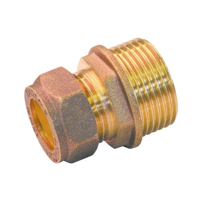 Compression Male Coupling 28mm x 1''
