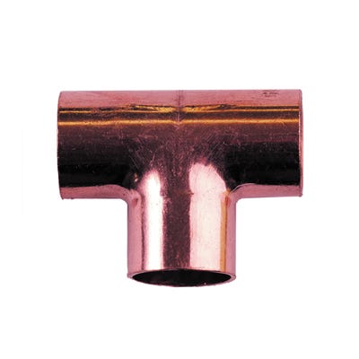 End Feed Equal Tee 15mm