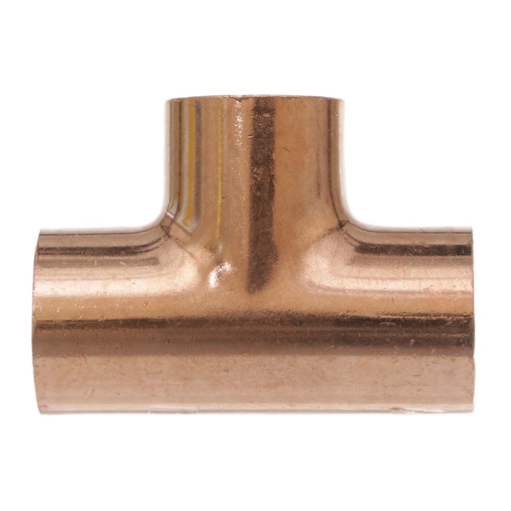 End Feed Equal Tee 22mm