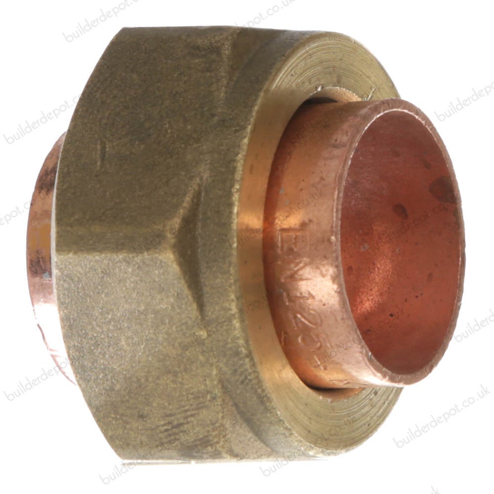 End Feed Straight Tap Connector 22mm x ¾''