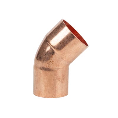 End Feed 45° Obtuse Street Elbow 28mm