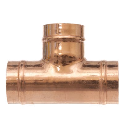 Solder Ring Equal Tee 28mm