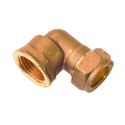 Compression Female Elbow 15mm x ¾''