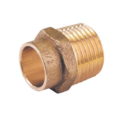 End Feed Male Coupling 15mm x ½''