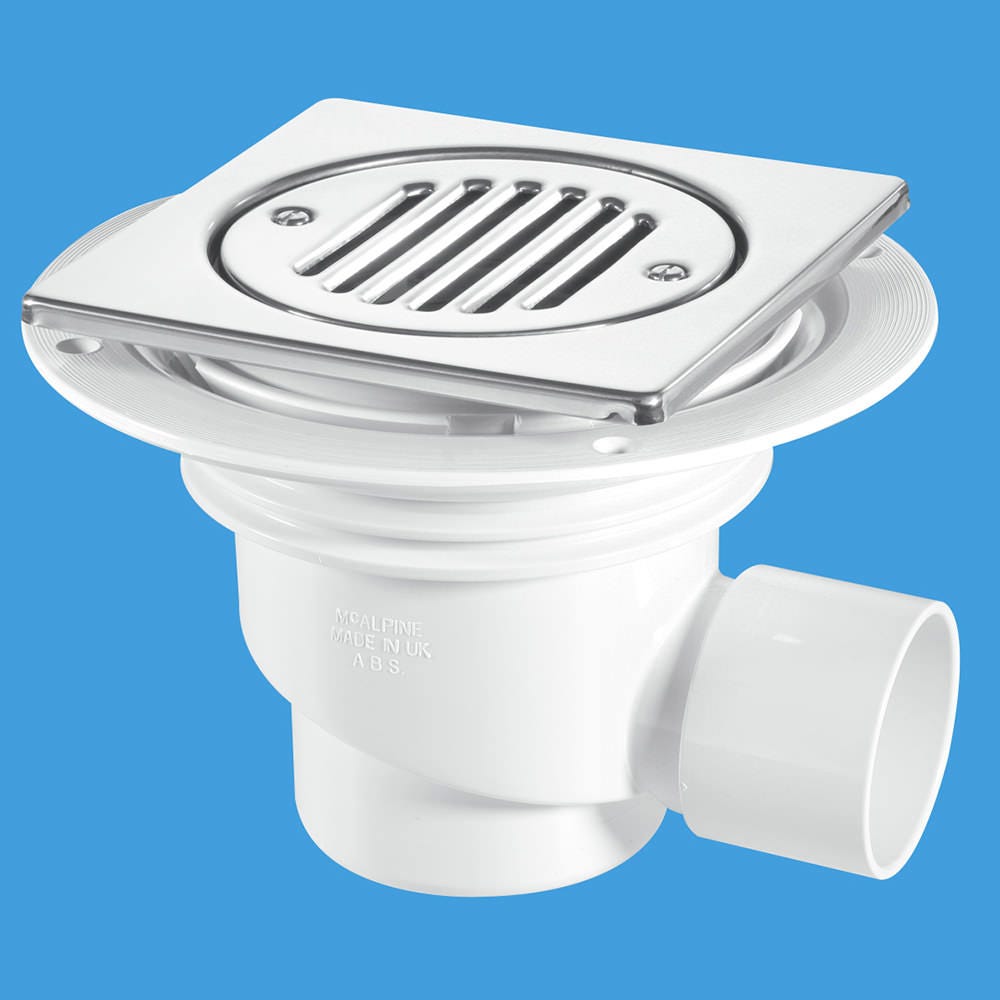 Mcalpine Trapped Shower Gully 75mm
