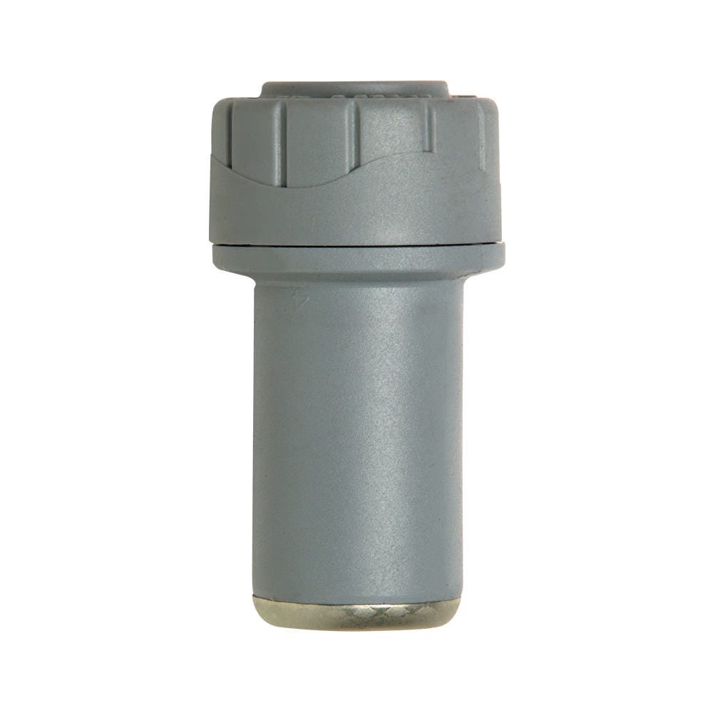 22mm x 15mm Polypipe Polyplumb Socket Reducer Grey PB1822