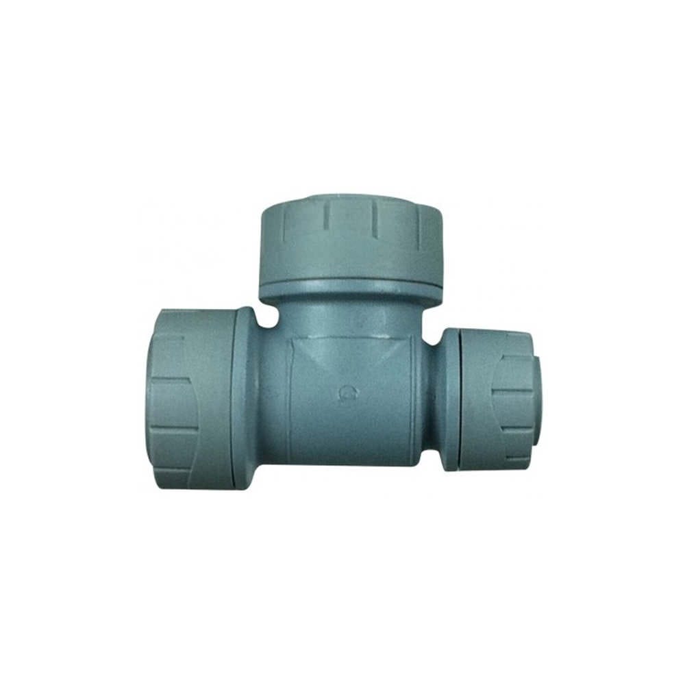 Polypipe Polyplumb End Reduced Tee 22mm x 15mm x 22mm PB1422