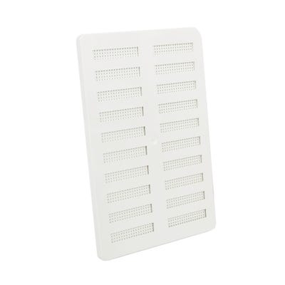Manrose 229mm x 152mm White PVC Adjustable Vent