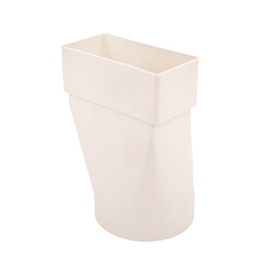 Manrose 110mm x 54mm To 100mm Rectangular To Round Adaptor