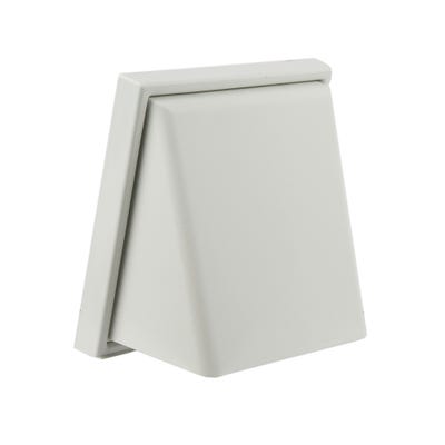 Manrose 100mm / 4'' White External Hooded Weatherproof Cowl