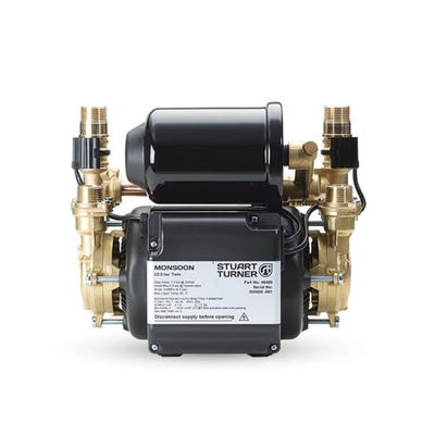 Stuart Turner Monsoon Universal Twin Booster Pump 2.0 Bar 46480