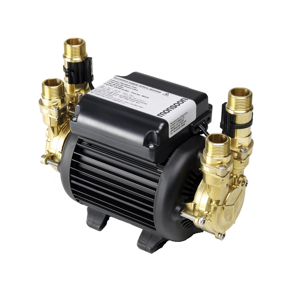 Stuart Turner Monsoon Standard Twin Booster Pump 1.5 Bar 46506