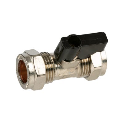 Lever Ballofix Valve Chrome Plated 15mm