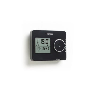 Warmup Tempo Programmable Thermostat Piano Black