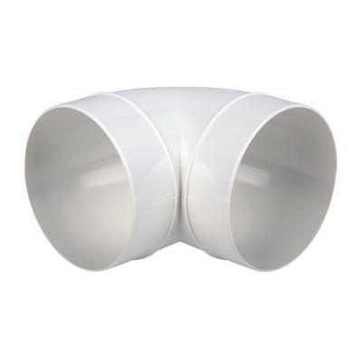 Manrose 100mm/4inch 90 Deg Pipe Bend For Round Pipe