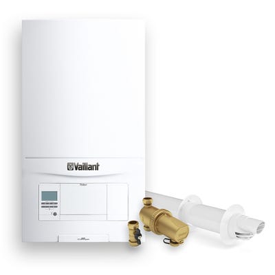 Vaillant Ecofit Pure 825 Pack with Horizontal Flue & 22M Filter